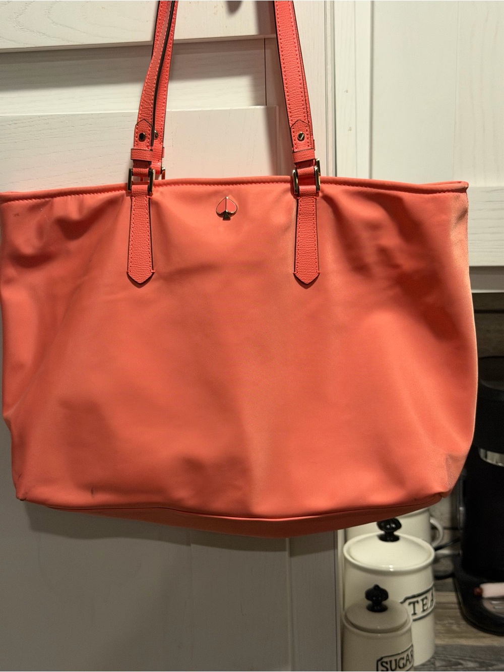 kate spade Coral-Orange Tote Bag